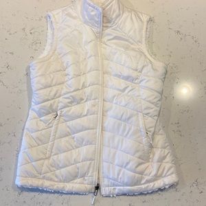 North Face White Vest
